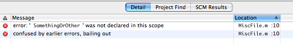 Xcode Bails!